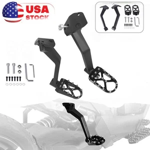 Passenger Foot Pegs Adjustable Floorboards For Can-Am Ryker 600 900 2019-2024 25 - Picture 1 of 12