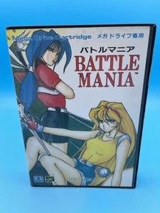 Battle Mania Sega Mega Drive Japan AUTENTICO CIB bello! Venditore USA - Foto 1 di 8
