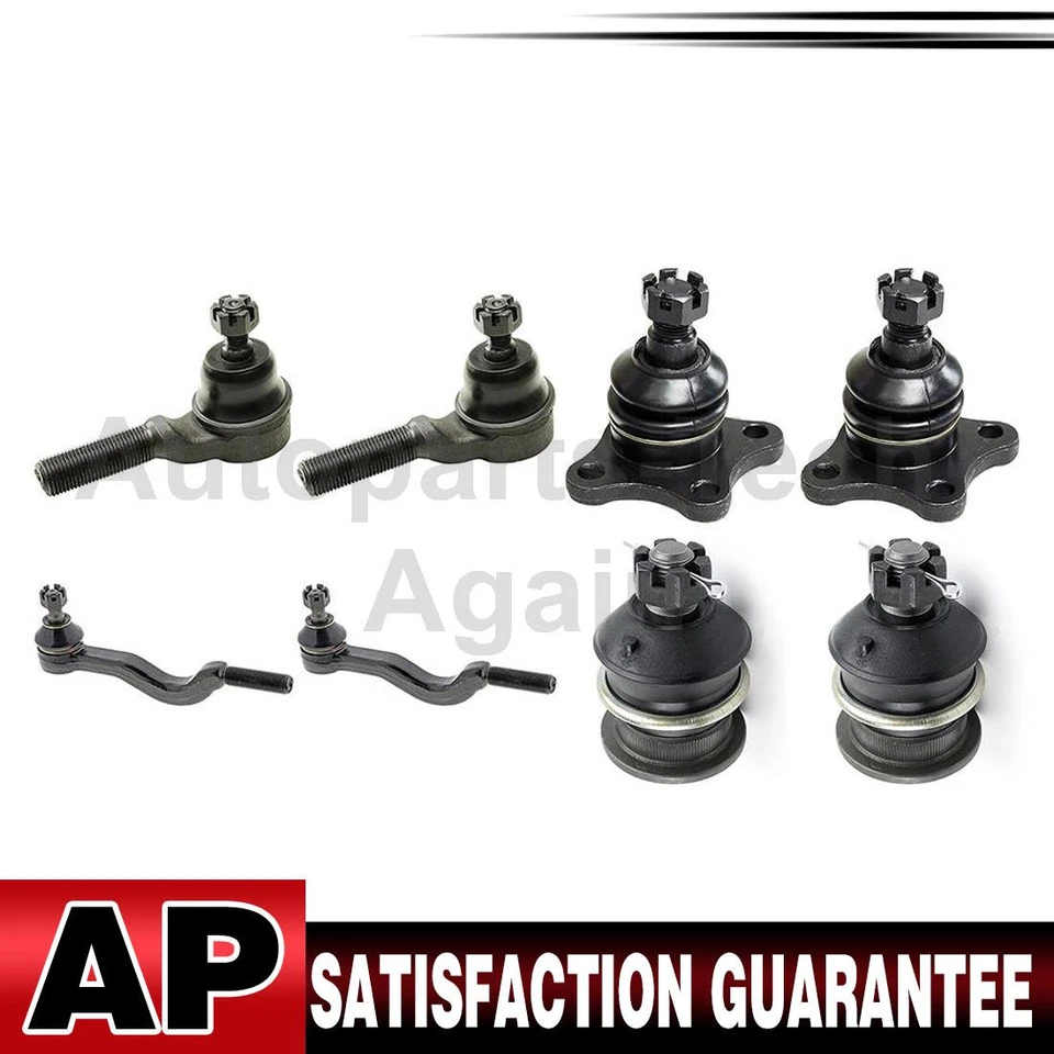 Junta de rótula de extremo de varilla de amarre delantera 8 Mevotech para Dodge Ram 50 1990-1993 Foto 1 de 4