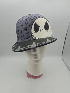 Jack Skellington Snapback Hat/Cap Disney Evil Eyes Nightmare Before Christmas - Picture 1 of 11