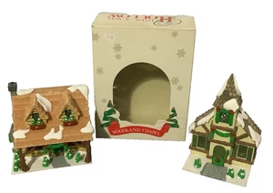 Dept 56 Hide-A-Way Hollow Woodland Chapel-Pineoak Cabin - Picture 1 of 10