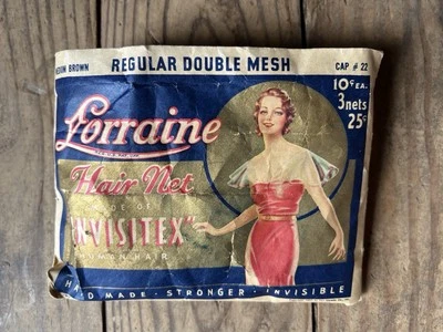 Antiguo lote de alfileres para el cabello años 20 30 + paquete de red para el cabello Lorena años 30 anuncio Foto 1 de 4