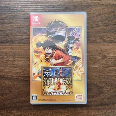 One Piece Pirate Warriors 3 Deluxe Edition Nintendo Switch Japan Authentic - Image 1 of 4