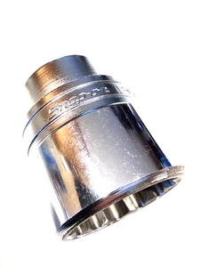 Snap On Tools 3/4” Drive 12 Point 1-5/8” Shallow SAE Chrome Socket LDH522 NICE - Picture 1 of 8
