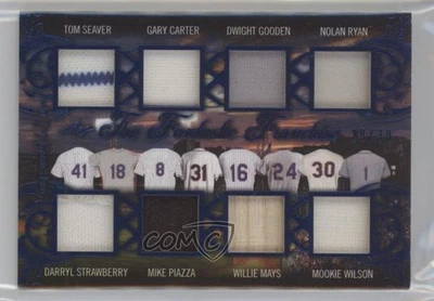 Leaf ITG 2020 usado deportivo azul marino/30 Tom Seaver Darryl Strawberry Mike Piazza Foto 1 de 2