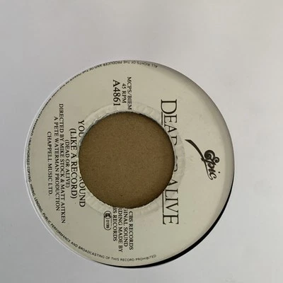 Dead Or Alive - You Spin Me Round (Like A Record) - 1984 7” Vinyl Single. - Image 1 of 4