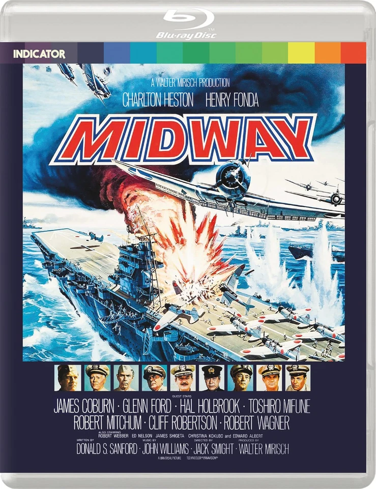 Midway (Standard Edition) (Blu-ray) Glenn Ford James Coburn Robert Mitchum - image 1 of 1