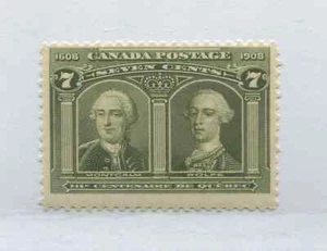 Canada 1908 7 cents Quebec Tercentenary unmounted mint NH - Picture 1 of 1