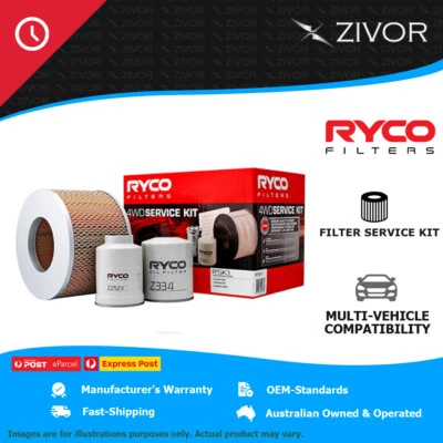 New RYCO 4WD Filter Service Kit For TOYOTA COASTER HZB50R 4.2L 1HZ RSK1 - image 1 of 4