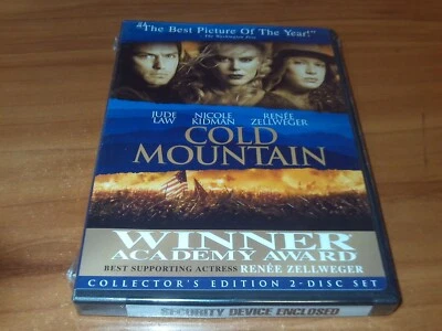 Cold Mountain (DVD, 2004, 2-Disc Widescreen) Nicole Kidman NEW - Image 1 of 2