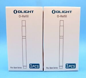 Olight O-Refill Upgraded Ink Cartridges for OPen 2, OPen Pro, OPen Mini, 2 Packs