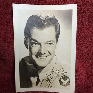 Mark Daniels - 3 1/2" X 5" Pre-Print Autographed Photo - Vintage 1940's - Picture 1 of 3