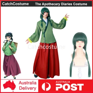 Anime The Apothecary Diaries Maomao Cosplay Costume Wig Halloween Party Outfits - Picture 1 of 15