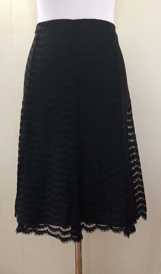 apt.9 Women’s Skirt Lace Lined Zipper Midi Black Size 16 - Image 1 of 4