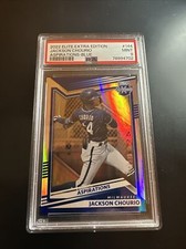 2022 Elite Extra Edition Base Aspirations Blue #144 Jackson Chourio /349