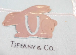 Tiffany & Co RARE Silver Rabbit Bunny Bookmark Book Mark! - Picture 1 of 12