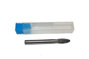 CALIDAD INDUSTRIAL 6MM VÁSTAGO DE CARBURO REBABA 1/4" DIA DOBLE CORTE SH-1 HERRAMIENTAS ROTATIVAS - Imagen 1 de 3