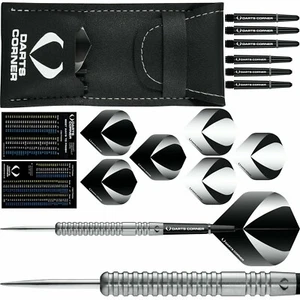 Tungsten Darts Set 22g 24g 26g - 6 Stems - 6 Flights - Case - Checkout Card - Picture 1 of 1
