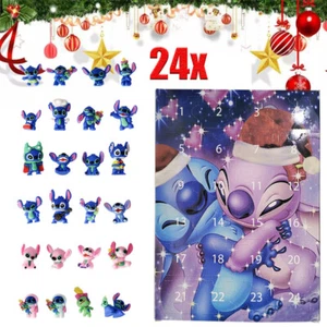 Weihnachten BlindBox Stitch Figur 24 Tage Countdown Adventskalender Geschenk DHL - Bild 1 von 12