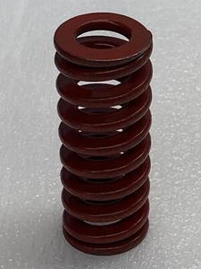 1-1/2 X 3-1/2 Inch Die Spring 104714 Medium Heavy Duty Red Raymond Coil - Picture 1 of 4