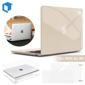 For MacBook Air 13in Clear Hard Case Keyboard & Screen Cover A2681 2022 M2 13.6" - Picture 1 of 10