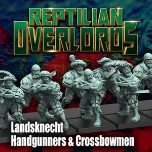 Reptilian Overlords Landsknecht Crossbowmen - Picture 1 of 4