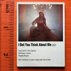 Pegatina Taylor Swift I Bet You Think About Me - Imagen 1 de 1