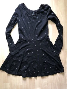 Kleid, Langarm Sterne Größe 146 / 152 - Bild 1 von 2