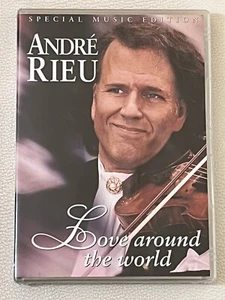 Andre Rieu - LOVE AROUND THE WORLD DVD - NEW & SEALED - Picture 1 of 2