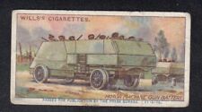 TANK: 1916 CANADIAN WORLD WAR I Motor Machine Gun Battery Tobacco Card