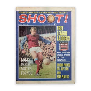 Shoot Magazine 16. August 1969 Bobby Moore West Ham - Bild 1 von 1