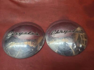 Chrysler Town & Country Imperial 300 1946 1974 1948 tapacubos plato perro 10" Foto 1 de 4