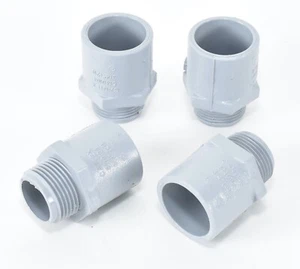 Cantex 5140104 Male Terminal Adapter PVC 3/4" Lot of 4 - Picture 1 of 1