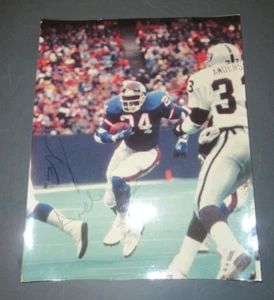 Ottis Anderson Signed 8x10 Photo NFL New York Giants #24 Super Bowl MVP XXV - Picture 1 of 2