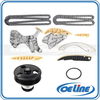Timing Chain Kit Water Pump for 05-07 Volkswagen Jetta Rabbit Beetle 2.5L DOHC - Image 1 of 4