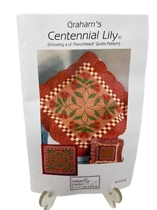 Vtg Graham's Centennial Lily Graham Cracker Collection Punch Needle Complete Kit - Picture 1 of 5