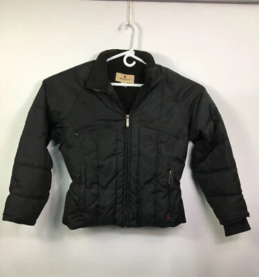 Chaqueta Woolrich Mujer Talla M Nylon Acolchada Vellón Forrado Abrigo Sin Capucha Foto 1 de 4