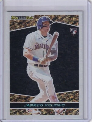 2021 Topps Black Gold #BG-8 Jarred Kelenic RC - Image 1 of 2