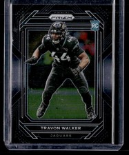 2022 Panini Chronicles Prizm Black Travon Walker RC Jacksonville Jaguars #PB-21