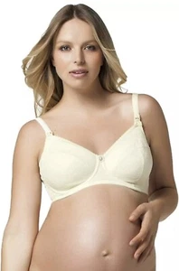 Cake Maternity 36DD Nursing Bra Fexi Wire Lace NWT Banana Parfait - Picture 1 of 8