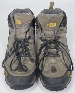 Stivali da trekking The North Face da uomo taglia 10 in pelle marrone outdoor mid top - Foto 1 di 12