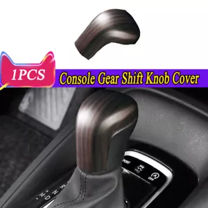Matte Wood Grain Console Gear Shift Knob Cover Trim For Toyota Corolla 2020-2024 - Picture 1 of 5