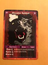 VOLCHEKA IBARRURI : RAGE UNLIMITED CCG card, Werewolf White Wolf TCG, Blk Furies