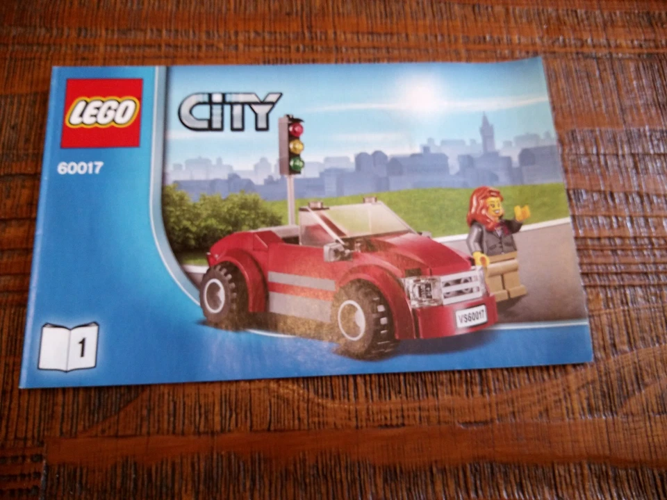 Lego CITY Notice Plan Manuel Recette Instruction officiel 60017 - Photo 1/1