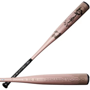 DeMarini 2025 Voodoo One Rose Gold BBCOR (-3) Mazza da baseball per adulti - 32,5/29,5 - Foto 1 di 5