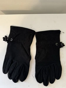 Polo Ralph Lauren Women’s Black Gloves Size L - Picture 1 of 4