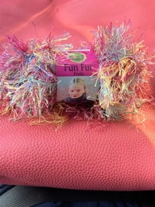 Fun Fur Lion Brand Eyelash Yarn Confetti, 1 50g Skein. NEW. - Picture 1 of 3