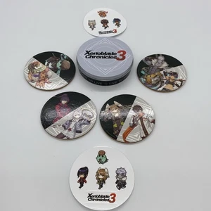 Xenoblade Chronicles 3 Untersetzer und Sticker Pack My Nintendo Rewards - Bild 1 von 11