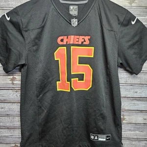Nike Engineered Mens Mahomes 15 Black XL Kansas City Chiefs Jersey - Picture 1 of 8