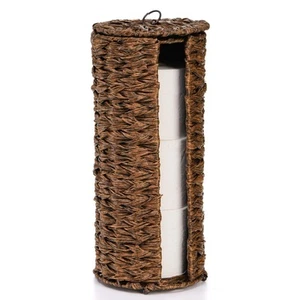 Toilet Paper Holder Stand, Free Standing Toilet Tissue Roll Storage Rack with... - Picture 1 of 7